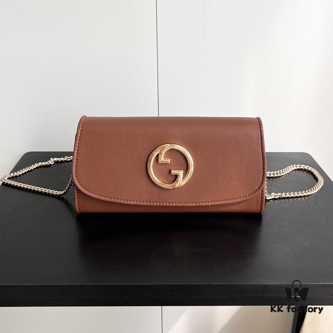 Authentic Gucci Blondie Bag 725215 with Box, 21x10.5cm