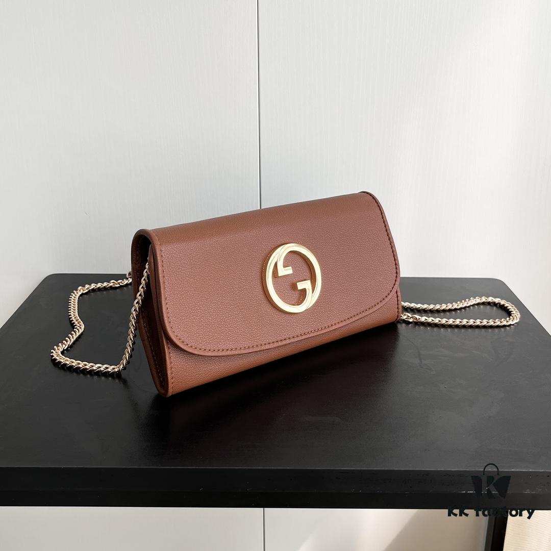 Authentic Gucci Blondie Bag 725215 with Box, 21x10.5cm