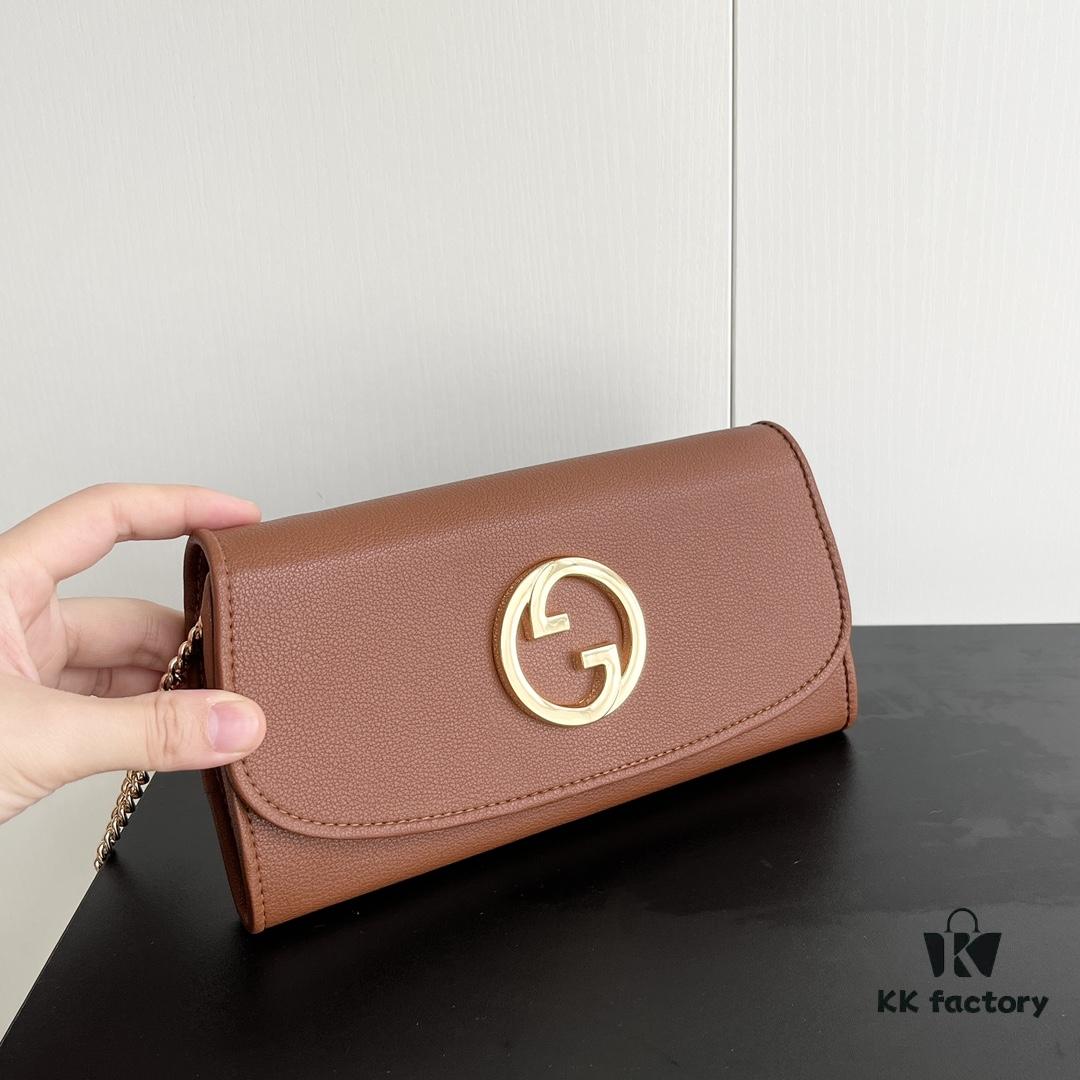 Authentic Gucci Blondie Bag 725215 with Box, 21x10.5cm