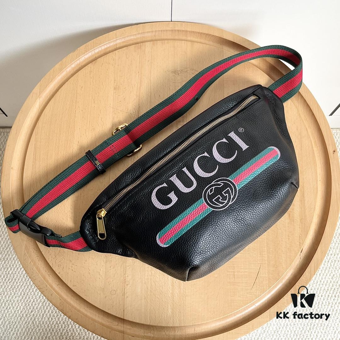 Gucci Cruise 18 x Coco Capitan Collaborative Series Belt Bag, Soft Leather, Ample Capacity