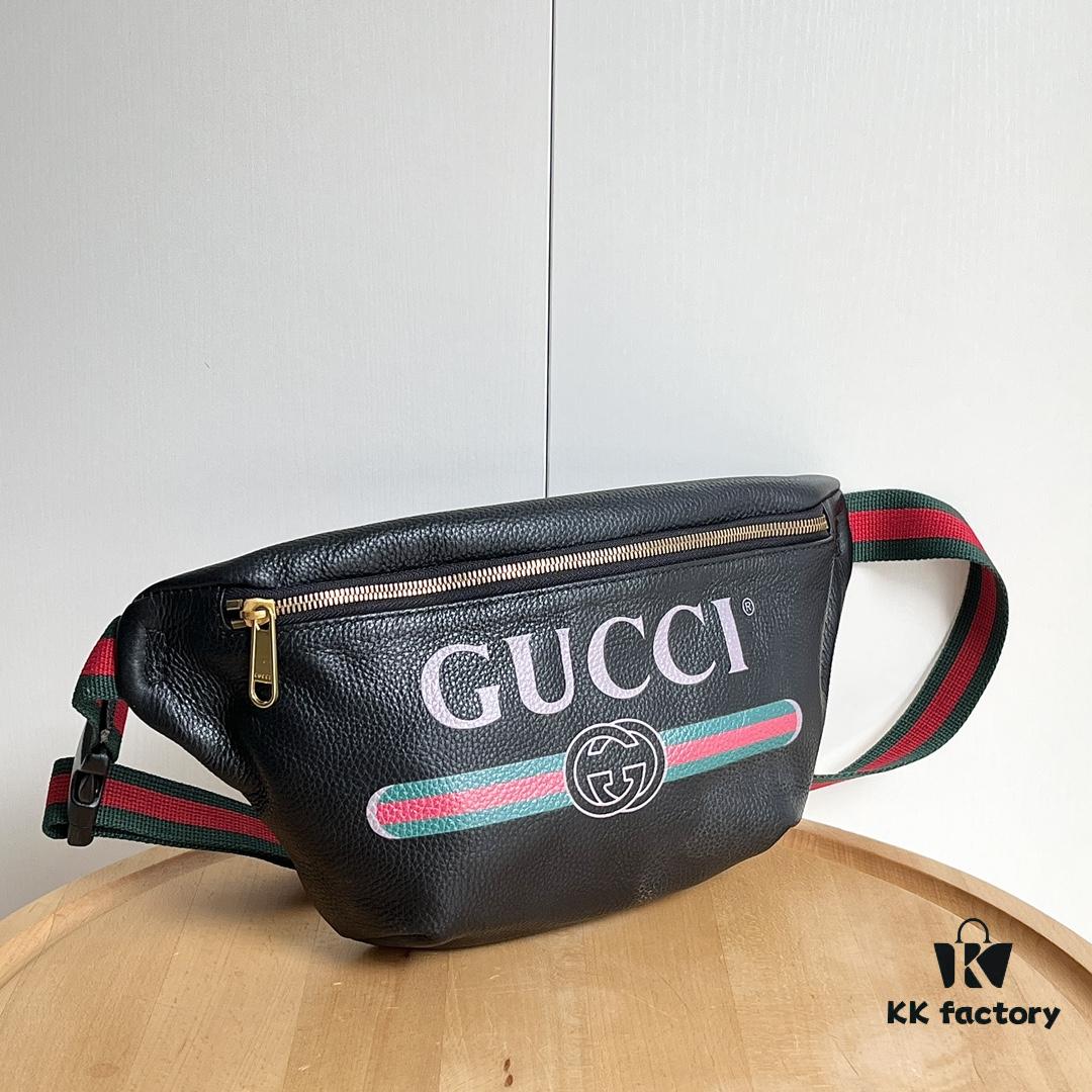 Gucci Cruise 18 x Coco Capitan Collaborative Series Belt Bag, Soft Leather, Ample Capacity