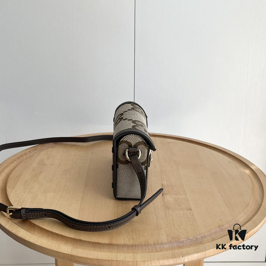 Gucci 1955 Horsebit Mini Crossbody Bag Model 699296 Real Photo