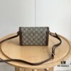 Gucci 1955 Horsebit Mini Crossbody Bag in Caramel