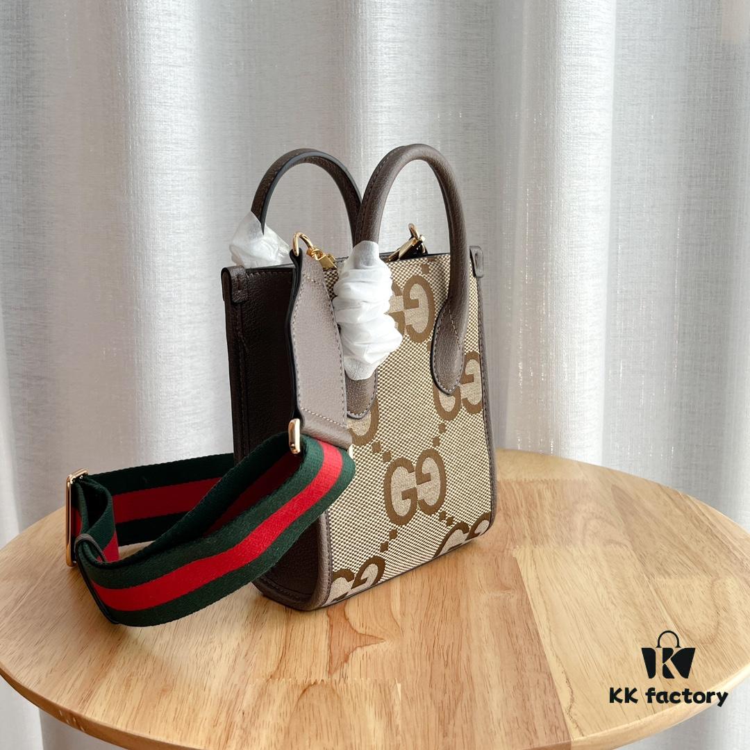 Gucci Retro Mini Tote Bag with Adjustable Strap