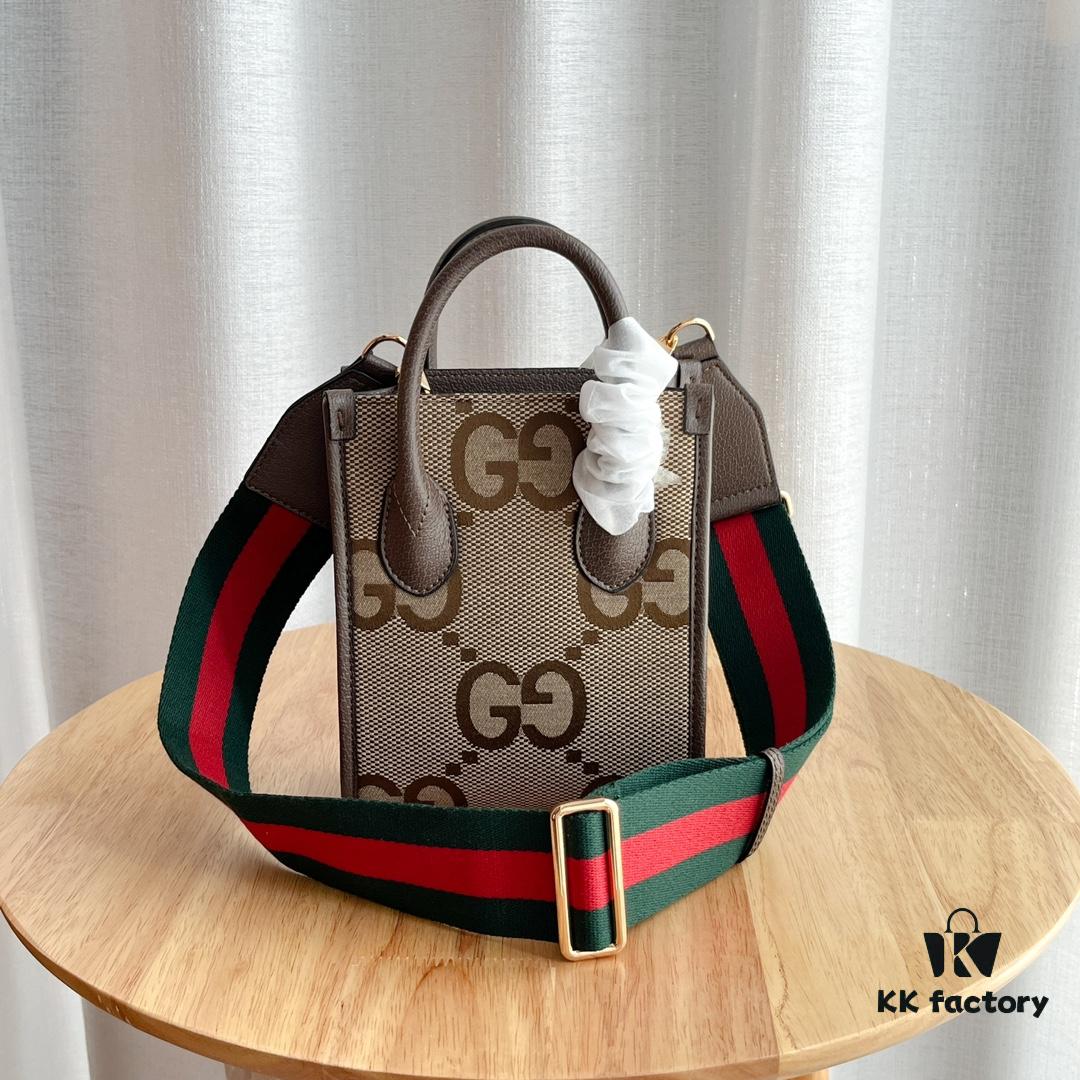 Gucci Retro Mini Tote Bag with Adjustable Strap