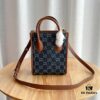 Gucci Retro Mini Tote Bag with Adjustable Shoulder Strap