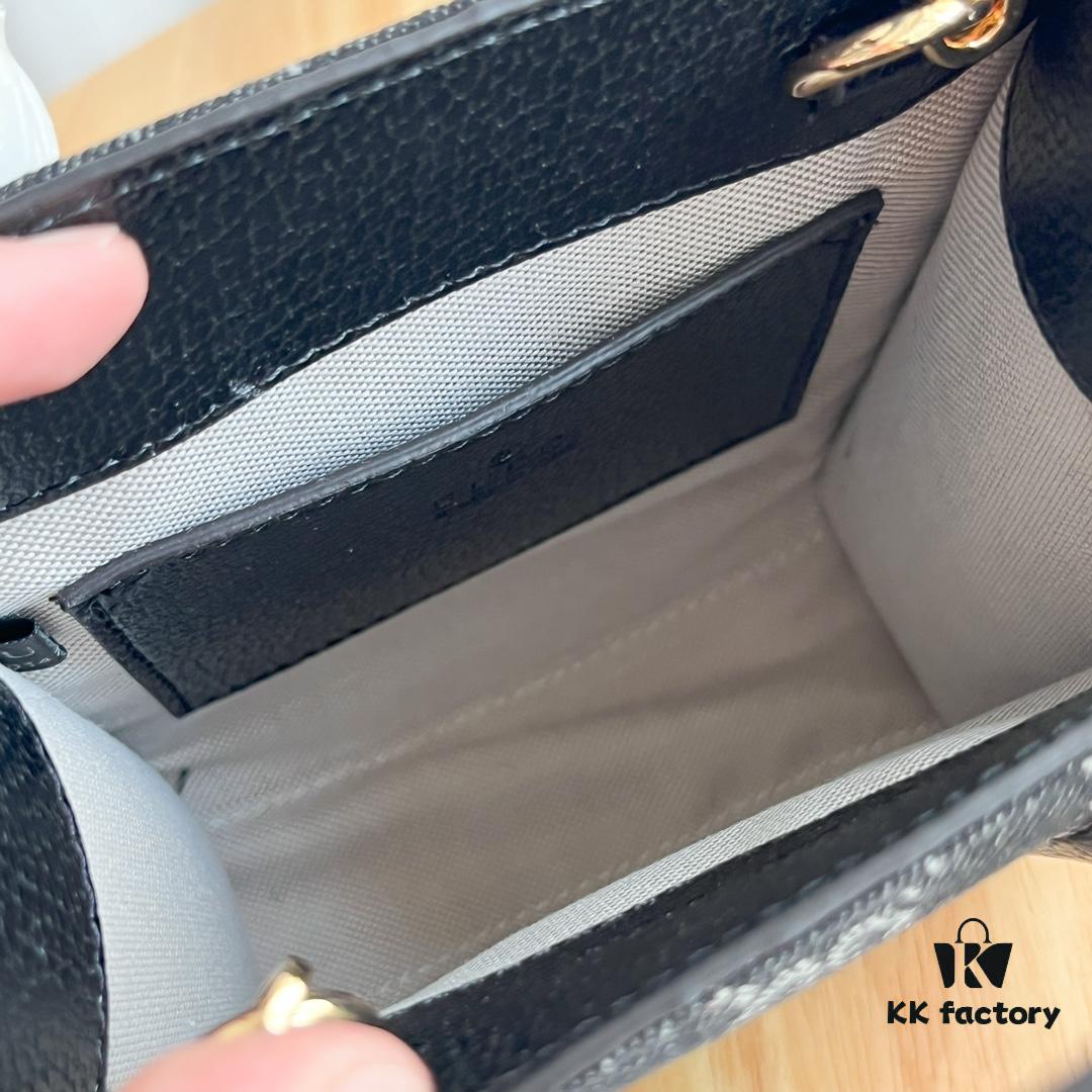 Gucci Retro Mini Tote Bag with Adjustable Shoulder Strap