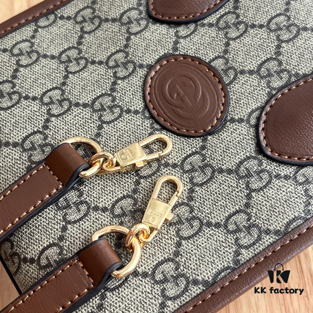 Gucci Retro Mini Tote Bag with Adjustable Strap