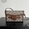 Gucci 1955 Horsebit Mini Crossbody Bag - Model 699296 Caramel