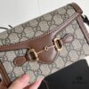 Gucci 1955 Horsebit Mini Crossbody Bag - Model 699296 Caramel