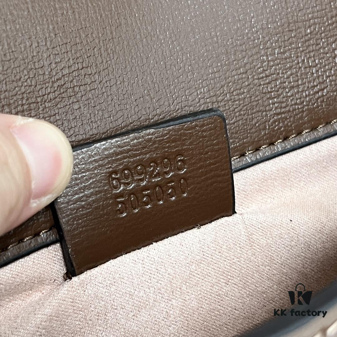 Gucci 1955 Horsebit Mini Crossbody Bag - Model 699296 Caramel