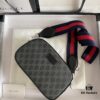 GUCCI GG Black Series Crossbody Camera Bag