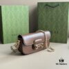 Gucci Horsebit 1955 Baguette Bag Real Photo #735178 Brown Leather