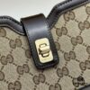 GUCCI New Arrival Cabinet Quality, Top Original Single Item, Actual Photos. Model No. 786015 Brown, Size 12×24×5 cm, In Stock for Immediate Shipment