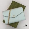 GUCCI High-End Original Single Item, Shallow Green Embossed Design, Model No. 781555