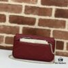 GUCCI Counter Quality, Top Original Single Item, Actual Photos, Model Number: 751526 Burgundy, Size: 21×12×5cm (W×H×D)