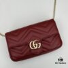 GUCCI Counter Quality, Top Original Single Item, Actual Photos, Model Number: 751526 Burgundy, Size: 21×12×5cm (W×H×D)