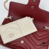 GUCCI Counter Quality, Top Original Single Item, Actual Photos, Model Number: 751526 Burgundy, Size: 21×12×5cm (W×H×D)