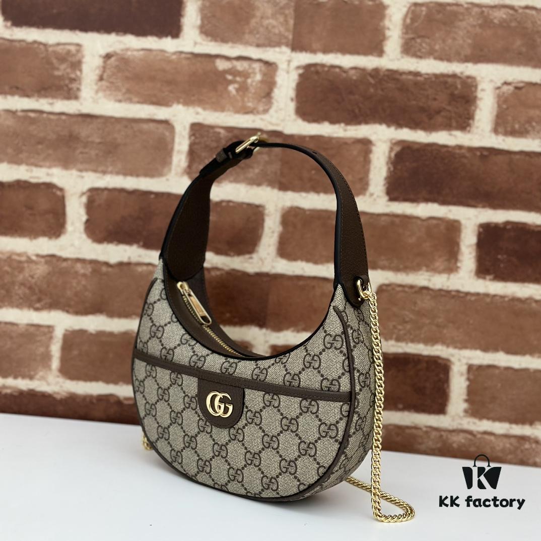 GUCCI Counter Quality, Top Original Single Item, Actual Photos! Model No. 772308 Brown Size: Width 20cm x Height 14.5cm x Side Width 4cm, In Stock Ready to Ship