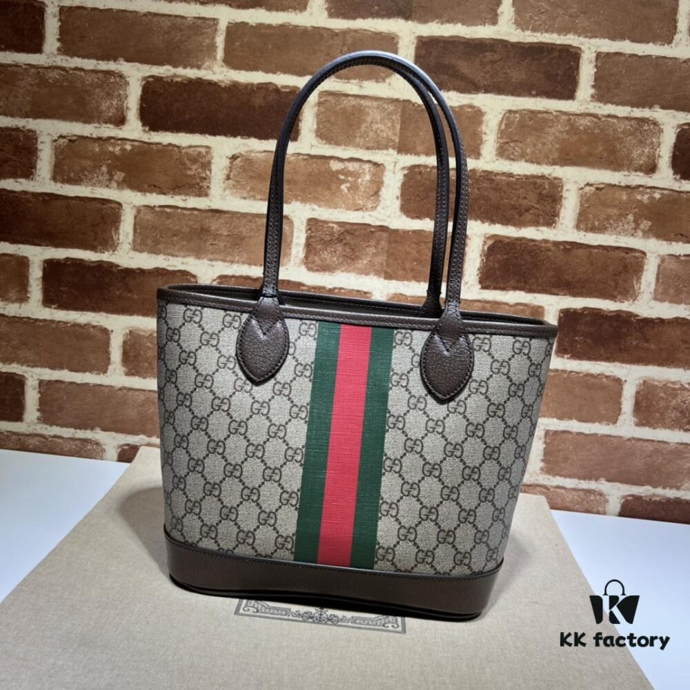 GUCCI New Arrival High-Quality Authentic-Like Item, Real Photo, Model No. 726762 Coffee Rubber, Size 25×22×12