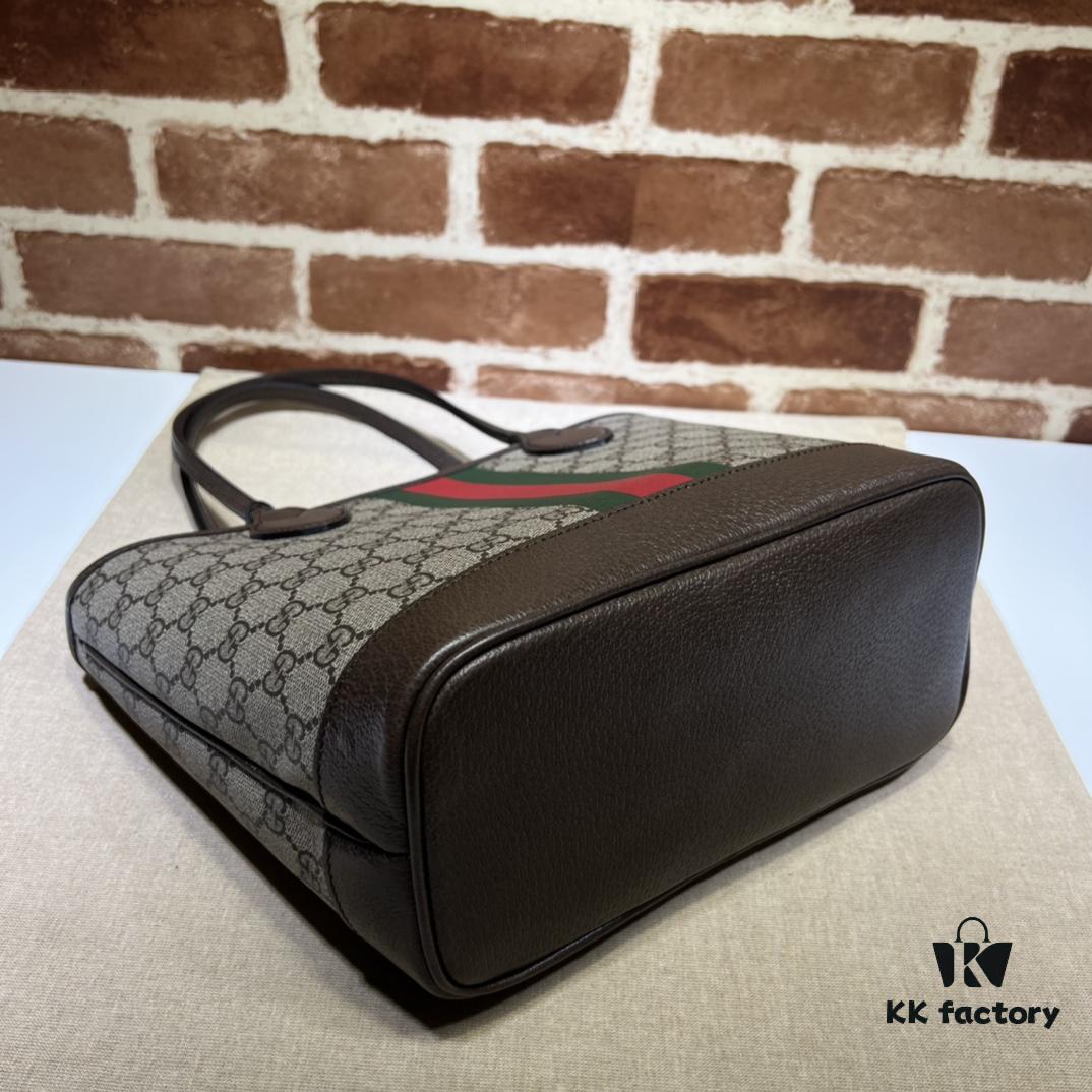 GUCCI New Arrival High-Quality Authentic-Like Item, Real Photo, Model No. 726762 Coffee Rubber, Size 25×22×12