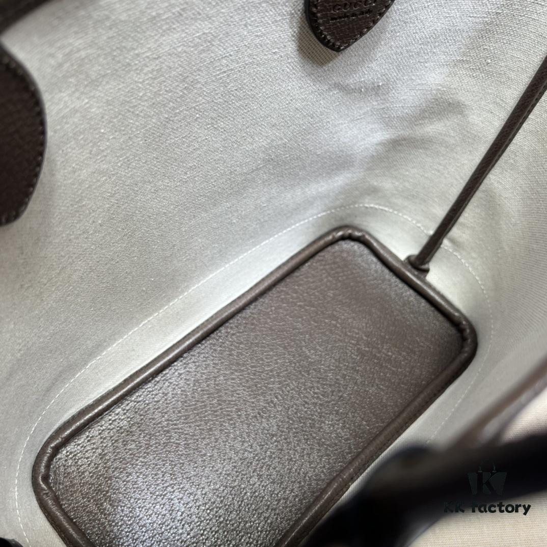 GUCCI New Arrival High-Quality Authentic-Like Item, Real Photo, Model No. 726762 Coffee Rubber, Size 25×22×12