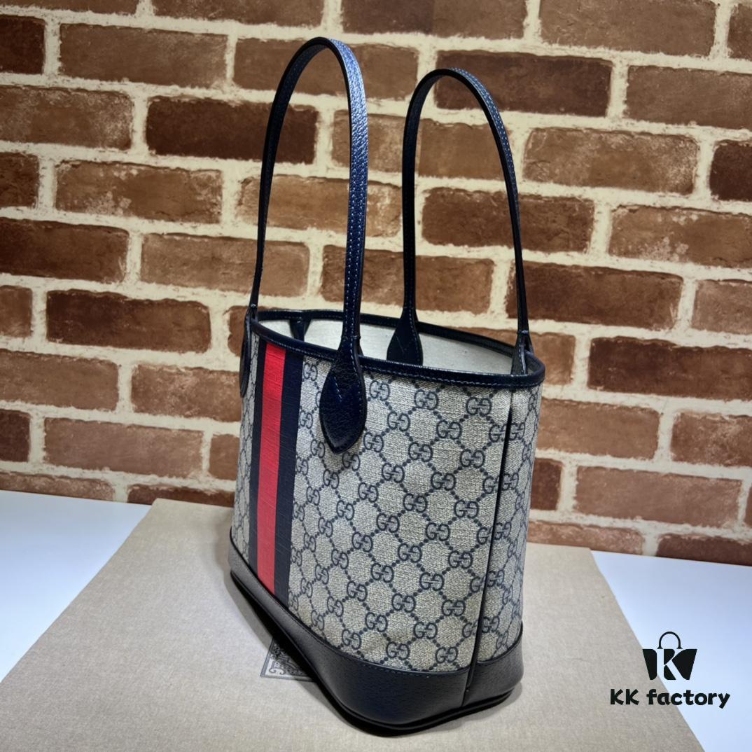 GUCCI New Arrival Cabinet Quality, Top Original Single Item. Actual Product Photo, Model Number 726762 Blue Edge, Dimensions 25×22×12