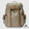 GUCCI New Arrival High-Quality Authentic Stock, Top-Grade Original Order Item, Model No.: 710859 Ostrich Texture, Size: W24xH40xD16cm, Ready Stock Available