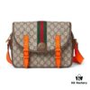 GUCCI Counter Quality, Top Original Single Item, Actual Photos. Model 792376 Fluorescent Orange, Size: 27.5 x 18.5 x 6.5 cm