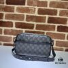 GUCCI New Arrival Cabinet Quality, Top Original Single Item, Actual Photos. Model No. 768391 Grey Rubber, Size 14×23.5×6 cm, In Stock Ready to Ship
