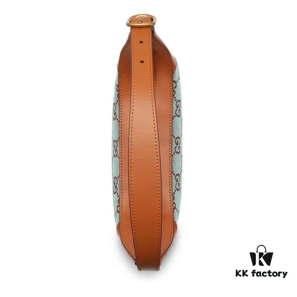 GUCCI New Arrival Cabinet Quality, Top Original Single Item, Real Photo. Model No. 783124 Canvas Blue-Brown, Size 15×20×5 cm, In Stock Ready to Ship