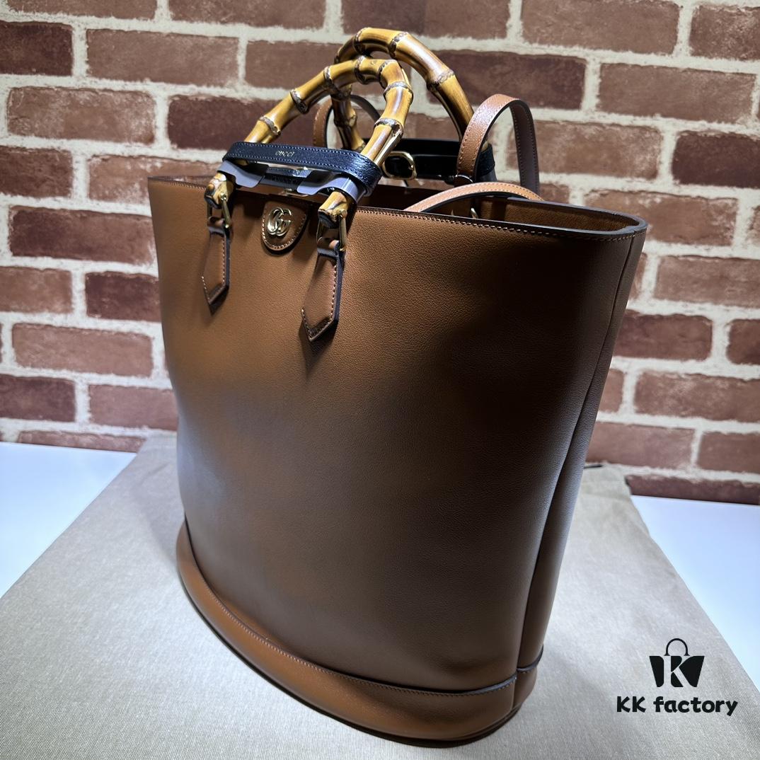 GUCCI High-End Original Single Item, Counter Quality, Real Photo, Model No. 746270 Brown, Size: 40 x 34 x 21 cm