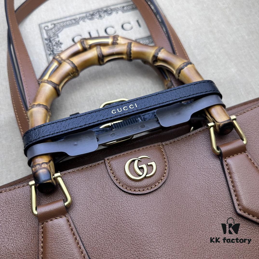 GUCCI High-End Original Single Item, Counter Quality, Real Photo, Model No. 746270 Brown, Size: 40 x 34 x 21 cm