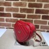 GUCCI New Arrival High-Quality Original Order Item, Real Photo! Model No. 751628 Red, Size: 20cm W x 17.5cm H x 6.5cm D, In Stock and Ready to Ship