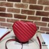 GUCCI New Arrival High-Quality Original Order Item, Real Photo! Model No. 751628 Red, Size: 20cm W x 17.5cm H x 6.5cm D, In Stock and Ready to Ship