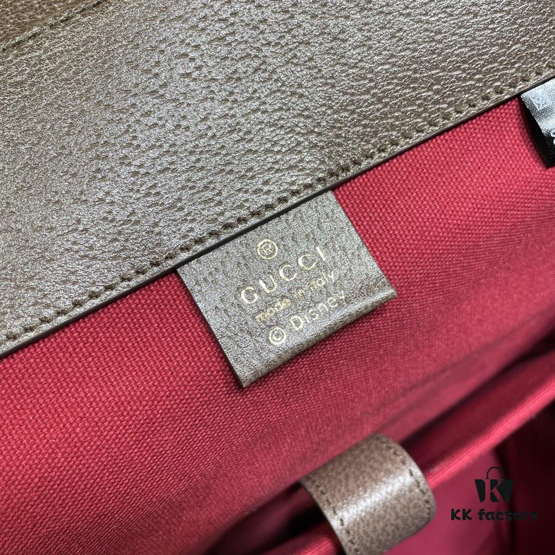 GUCCI High-End Original Stock, Premium Quality, Real Photos! Model No. 645051 Donald Duck Design, Size: 34.5 x 44 x 12.5 cm