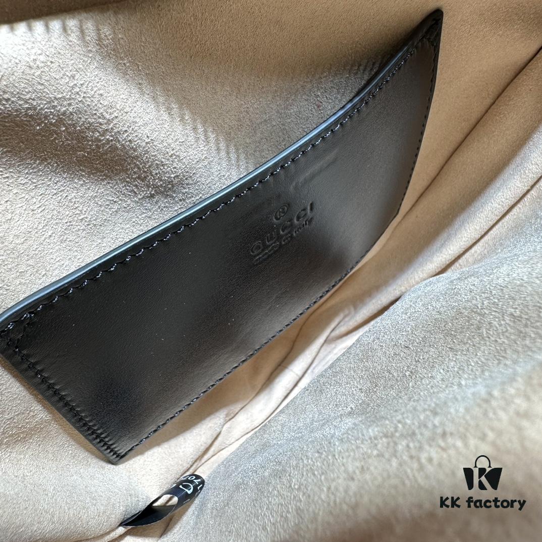 GUCCI New Arrival Cabinet Quality, Top Original Single Piece, Actual Photos! Model No. 751628g, Size: 20cm (W) x 17.5cm (H) x 6.5cm (Side Width), In Stock and Ready to Ship