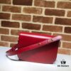 GUCCI Counter Quality, Top Original Single Item, Actual Photos! Model Number 602204, Bright Red Full Leather. Size: W25xH18xD8, In Stock and Ready to Ship
