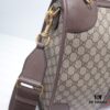 GUCCI New Arrival Authentic Item, Premium Original Order, Real Photo, Model Number: 598152 PVC Coffee Leather, Size: W54 x H36.5 x D21cm, In Stock Ready to Ship
