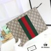 GUCCI New Arrival Cabinet Quality, Top Original Single Product, Actual Photos, Model Number 475316 Apricot Rubber Brown, Size: 26×20×6, In Stock