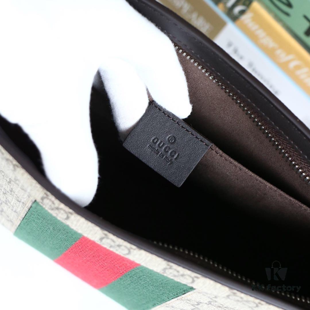 GUCCI New Arrival Cabinet Quality, Top Original Single Product, Actual Photos, Model Number 475316 Apricot Rubber Brown, Size: 26×20×6, In Stock