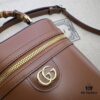GUCCI New Arrival Cabinet Quality, Top Original Single Item, Real Photo, Model No. 760200 Brown, Size 15.5×13.5×4