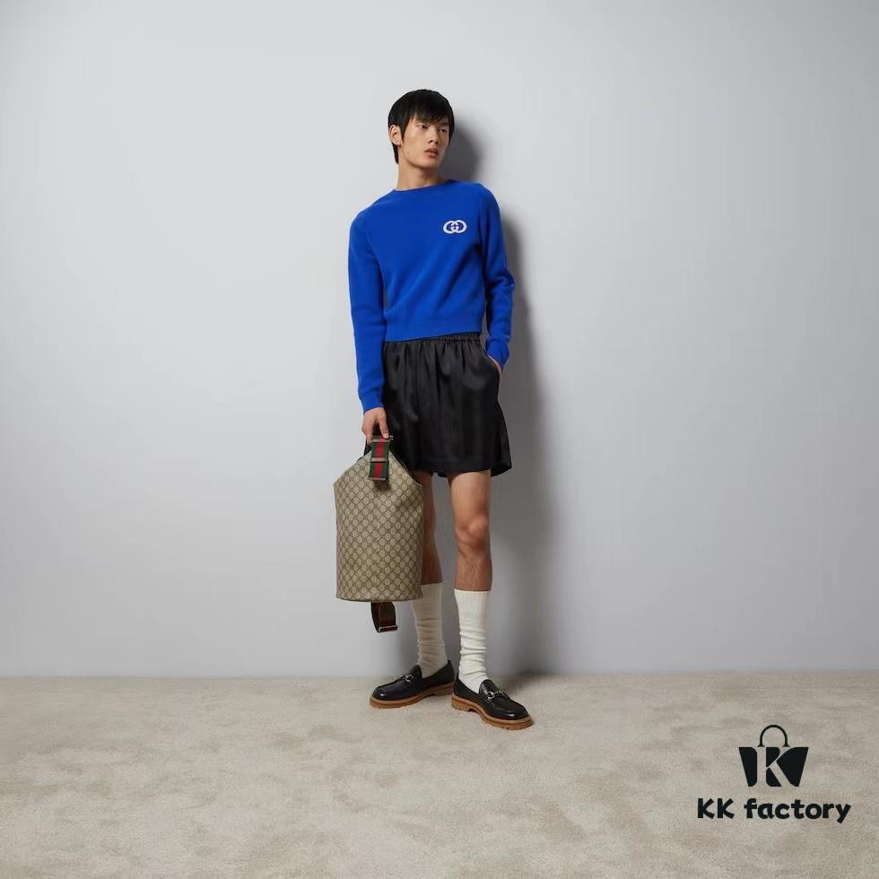 GUCCI New Arrival High-Quality Authentic Style, Top-Tier Original Order Item, Real Product Photos! Model No. 774542 Coffee Color, Dimensions: 26cm (L) x 47cm (H) x 25cm (W), In Stock for Immediate Shipment