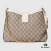 GUCCI Counter Quality, Top Original Single Item, Actual Photos! Model No. 795113 Coffee and White, Size: 32.5 × 24 × 5.5 cm, In Stock for Immediate Shipment