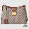 GUCCI Counter Quality, Top Original Single Item, Real Photos! Model No. 795113 Coffee Brown, Size: 32.5×24×5.5 cm, In Stock
