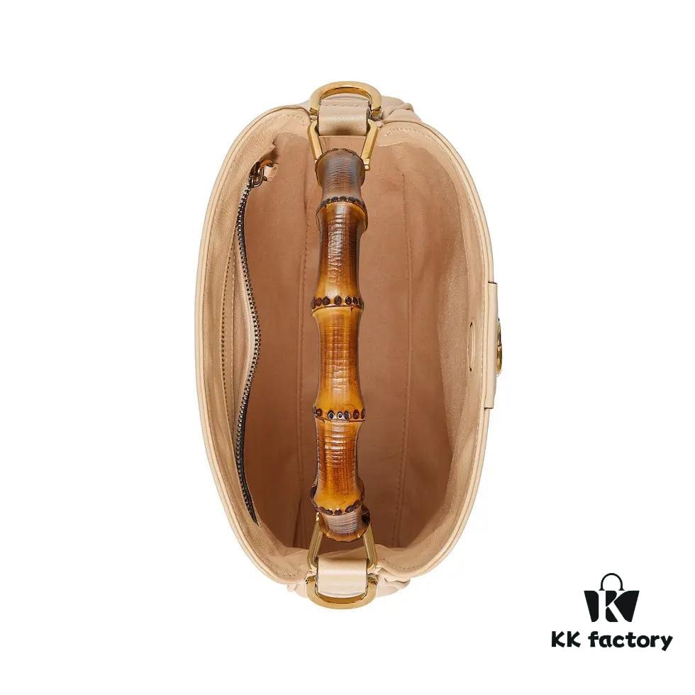 GUCCI Counter Quality, Top Original Single Item, Actual Photos! Model No. 746251 Light Apricot, Size: 24cm (W) x 15cm (H) x 5cm (D), In Stock