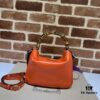 GUCCI Counter Quality, Top Original Single Item, Actual Photos! Model No. 746251 Orange, Size: 24cm (W) x 15cm (H) x 5cm (Side Width), In Stock and Ready to Ship