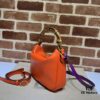 GUCCI Counter Quality, Top Original Single Item, Actual Photos! Model No. 746251 Orange, Size: 24cm (W) x 15cm (H) x 5cm (Side Width), In Stock and Ready to Ship