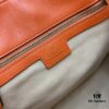 GUCCI Counter Quality, Top Original Single Item, Actual Photos! Model No. 746251 Orange, Size: 24cm (W) x 15cm (H) x 5cm (Side Width), In Stock and Ready to Ship
