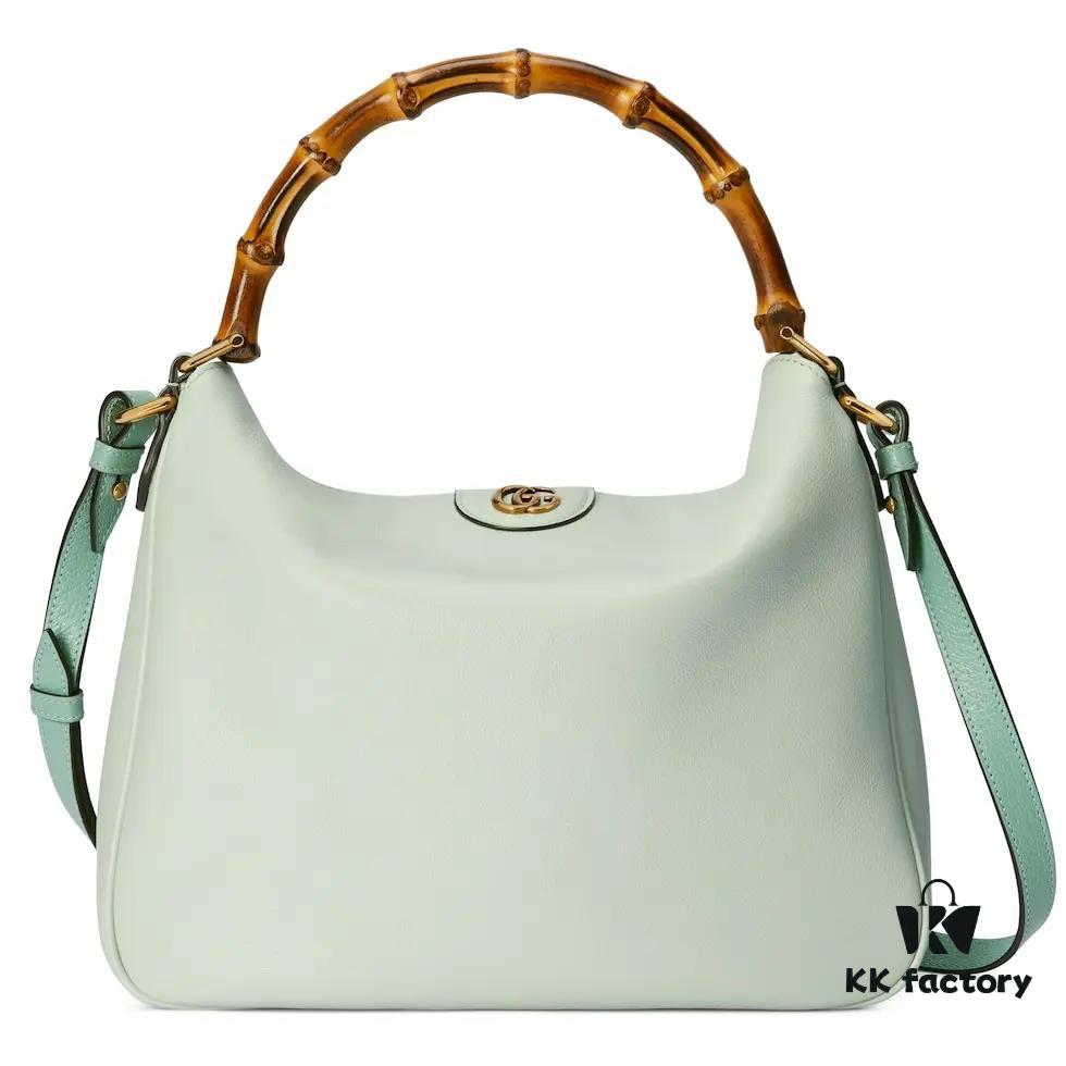 GUCCI New Arrival High-Quality Authentic-like Item, Real Photo, Style No. 746124 Light Green, Size 30×23×6.5